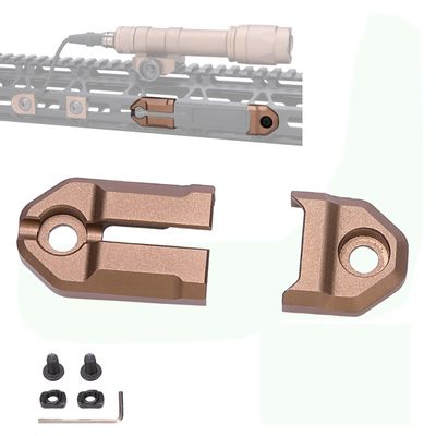 Fineonly Mlok Pressure Switch Mount ST07 Remote Tape Plates for Surefire M300 M600 Pressure Switch Mount