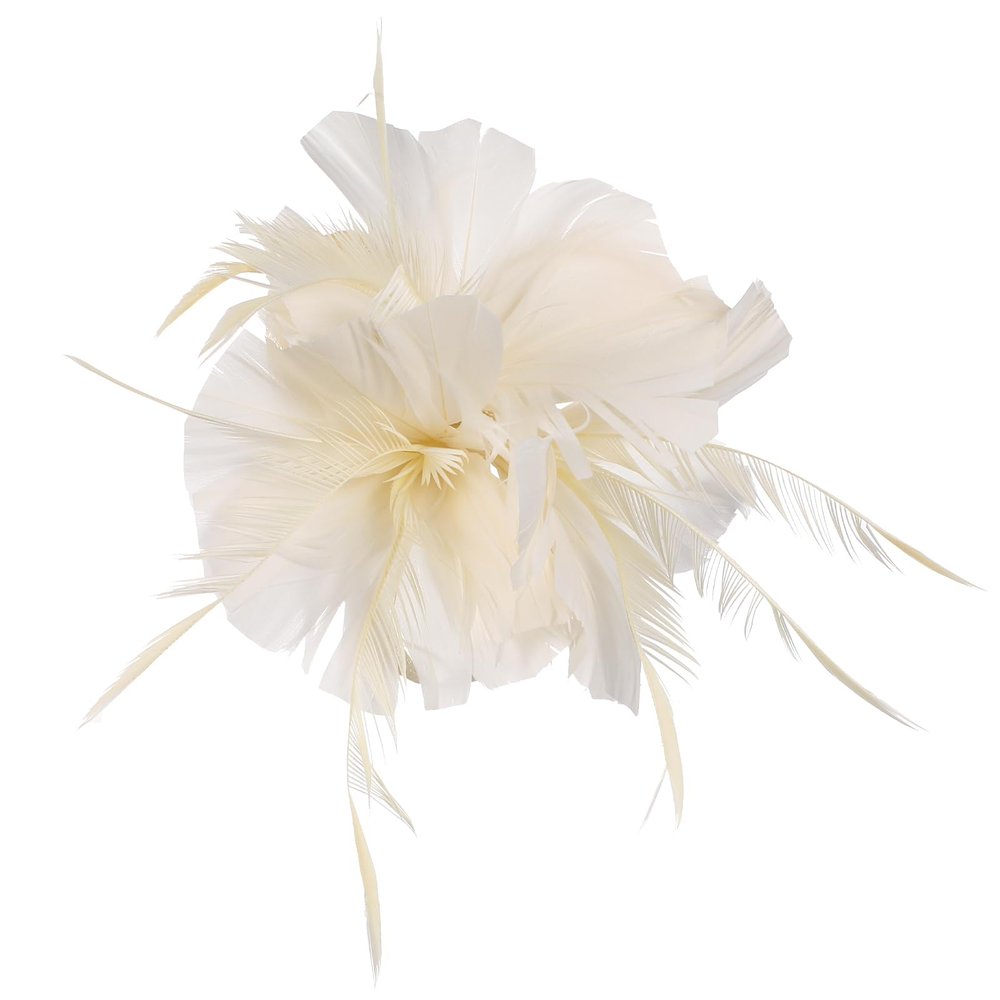 Fascinators Hat for Women Tea Party Headband Derby Wedding Flower Cocktail Mesh Feathers Hair Clip