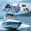 GaiRen Bimini Top Jaw Slide Quick Release Marine Boat Hardware Heavy Dudy Bimin Top Hardware 316 Stainless Steel Inside Dia 7/8 or 1INCH 4 PCS view 2