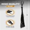 RIDIN 18' and 33' Whip Set, Real Riding English Whip, Premium Quality, Cosplay Whips and Crops, Faux Leather Whip, Horse Riding Whip view 2