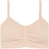 MaidenformGirlsSeamless Ruched Crop BraNude/BlackXX-Large view 4