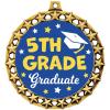 2.5" Galaxy Star Kids Graduation Medals, 5th Grade Graduate Gift, Great Graduating Awards, 20 Pack view 2