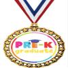 2.5" Galaxy Star Kids Graduation Medals, Pre-K Graduate Gift, Great Graduating Awards, 20 Pack view 1