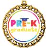 2.5" Galaxy Star Kids Graduation Medals, Pre-K Graduate Gift, Great Graduating Awards, 20 Pack view 2