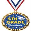 2.5" Galaxy Star Kids Graduation Medals, 5th Grade Graduate Gift, Great Graduating Awards, 20 Pack Prime view 1