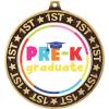 2.75" Pre-K Graduate 1st Place Perimeter Medal, Kids Graduating Trophy Medal Awards, 50 Pack Prime view 2