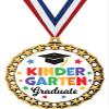 2.5" Galaxy Star Kids Graduation Medals, Kindergarten Graduate Gift, Great Graduating Awards, 50 Pack view 1