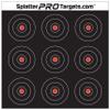 12x12 Splatter Targets. Shots Burst with Bright White Halo Upon Impact. Instantly See Your Shots. view 2