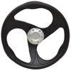 Legend Bass Boat Steering Wheel | w/Cap 13 1/4 Inch Black Plastic view 1