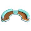 BOTE Inflatable Dock Hangout Suite 240 Degree Size Floating Group Party Raft Lake Beach Adults Kids Family Friendly MAGNEPod Compatible Packable Portable Towable view 1
