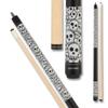 Action Junior Billiards Pool Cue Stick - Cartoon Skulls - 52in view 1