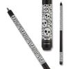 Action Junior Billiards Pool Cue Stick - Cartoon Skulls - 52in view 2