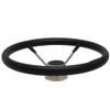 Boat Destroyer Steering Wheel 1525 | 15 1/2 Inch Stainless Black view 3
