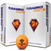 Diawings Max Distance Golf Balls  Easy Control & Straight Flight | Increased Distance for Slower Swing Speeds | USGA & R&A Conforming | 12 Balls view 1