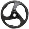 Boat Steering Wheel | 13 3/8 Inch Black Plastic view 2