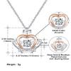 zapbest Crown Pendant Necklace Luxury Box To My PrecIous Daughter Necklace, Birthday Necklace For Daughter, Anniversary Necklace For Daughter, From Mother, view 4