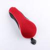 Craftsman Golf New Black Red 3 Pack Golf Hybrid Headcover Club Head Covers with Interchangeable No. Tag view 3
