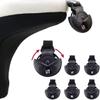 Craftsman Golf New Black Red 3 Pack Golf Hybrid Headcover Club Head Covers with Interchangeable No. Tag view 4