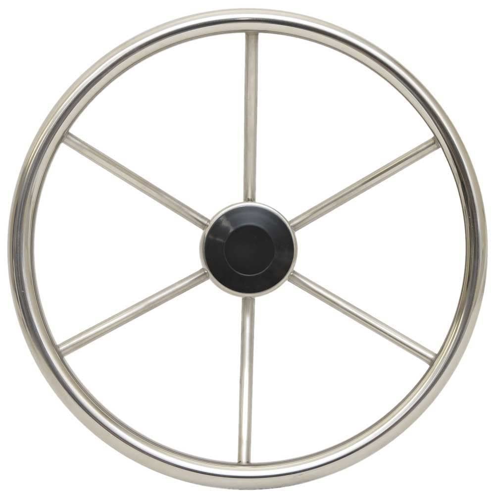 Boat Destroyer Steering Wheel 1425 | 14 Inch Stainless Polished