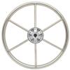 Boat Destroyer Steering Wheel 1425 | 14 Inch Stainless Polished view 2