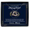 zapbest Love Dancing Necklace Luxury Box To My PrecIous Daughter Necklace, Birthday Necklace For Daughter, Anniversary Necklace For Daughter, From Mother, L view 1