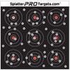 12x12 Splatter Targets. Shots Burst with Bright White Halo Upon Impact. Instantly See Your Shots.