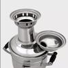 Tubibu Samovar Free Energy Water Heater TEAPOT NOT INCLUDED 4l /150 Oz Semaver Samavar Boat Camping Hiking Hunting Yachting Tea Kettle (4-LT) view 2