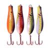 Doctor Spoon 4 Pack Premium Ultra Violet Fishing Spoons - Featuring Innovative Image and Ultra Violet Finish Technology - Great for Jigging, Trolling, and Casting in Both Fresh and Salt Water view 1