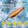 Doctor Spoon 4 Pack Premium Ultra Violet Fishing Spoons - Featuring Innovative Image and Ultra Violet Finish Technology - Great for Jigging, Trolling, and Casting in Both Fresh and Salt Water view 3