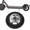 Electric Scooter Rear Wheel Assembly, 8.5In Rubber Hub Solid Tire 220lb Load Honeycomb Replacement With 120mm Brake Disk Set for PRO2 2 Wheel Electric view 4