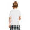 Lands' End School Uniform Girls Short Sleeve Feminine Fit Interlock Polo Shirt Small White view 2