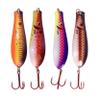 Doctor Spoon 4 Pack Premium Ultra Violet Fishing Spoons - Featuring Innovative Image and Ultra Violet Finish Technology - Great for Jigging, Trolling, and Casting in Both Fresh and Salt Water