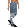 Denim Print Joggers view 2