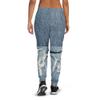 Denim Print Joggers view 3