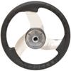 Uflex Boat Steering Wheel 120131 | Avalon 13 5/8 Inch Dark Green Black view 2