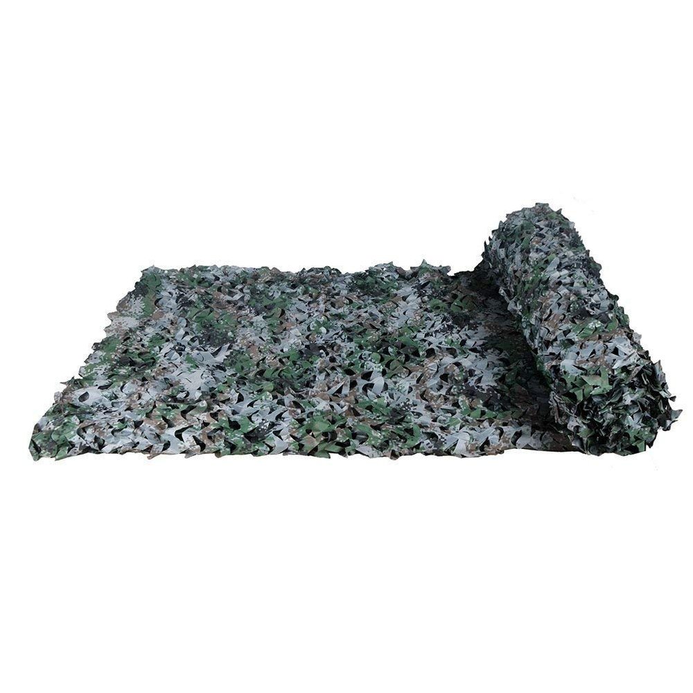 Reinforced Camo Net Camouflage Net Blinds Privacy Fence Army Jungle Camo Netting, 2x3m 2x5m 2x6m 2x8m 3x3m 3x5m 3x6m 4x5m 5x6m 6x6m 6x8m For Casual Camping Bar Party Decoration Car Cover(Size:3x6m(9.8