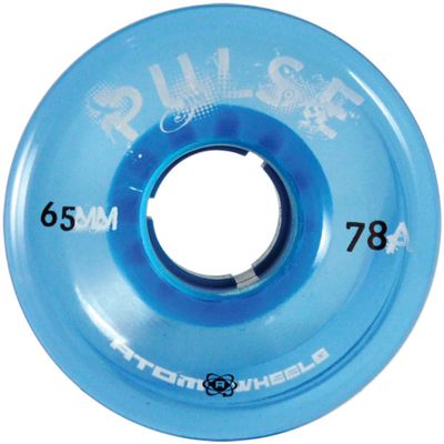 Atom Skates Quad Roller Wheels/Outdoor/Hardness 78A / Blue Pulse / 4pk