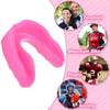 10 Pcs Sport Mouth Guards Gum Teeth Armor Game Guard for Boxing Basketball Football Hockey Karate Basketball Rugby Match (Pink) view 4