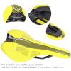 Bike Seat Cushion, Soft Comfortable Microfiber Leather Saddle Pad for Road and Mountain Biking Long Rides Commuting Daily Use (Yellow) view 2