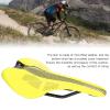 Bike Seat Cushion, Soft Comfortable Microfiber Leather Saddle Pad for Road and Mountain Biking Long Rides Commuting Daily Use (Yellow) view 4