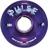 Atom Skates Quad Roller Wheels/Outdoor/Hardness 78A / Purple Pulse / 8pk view 1