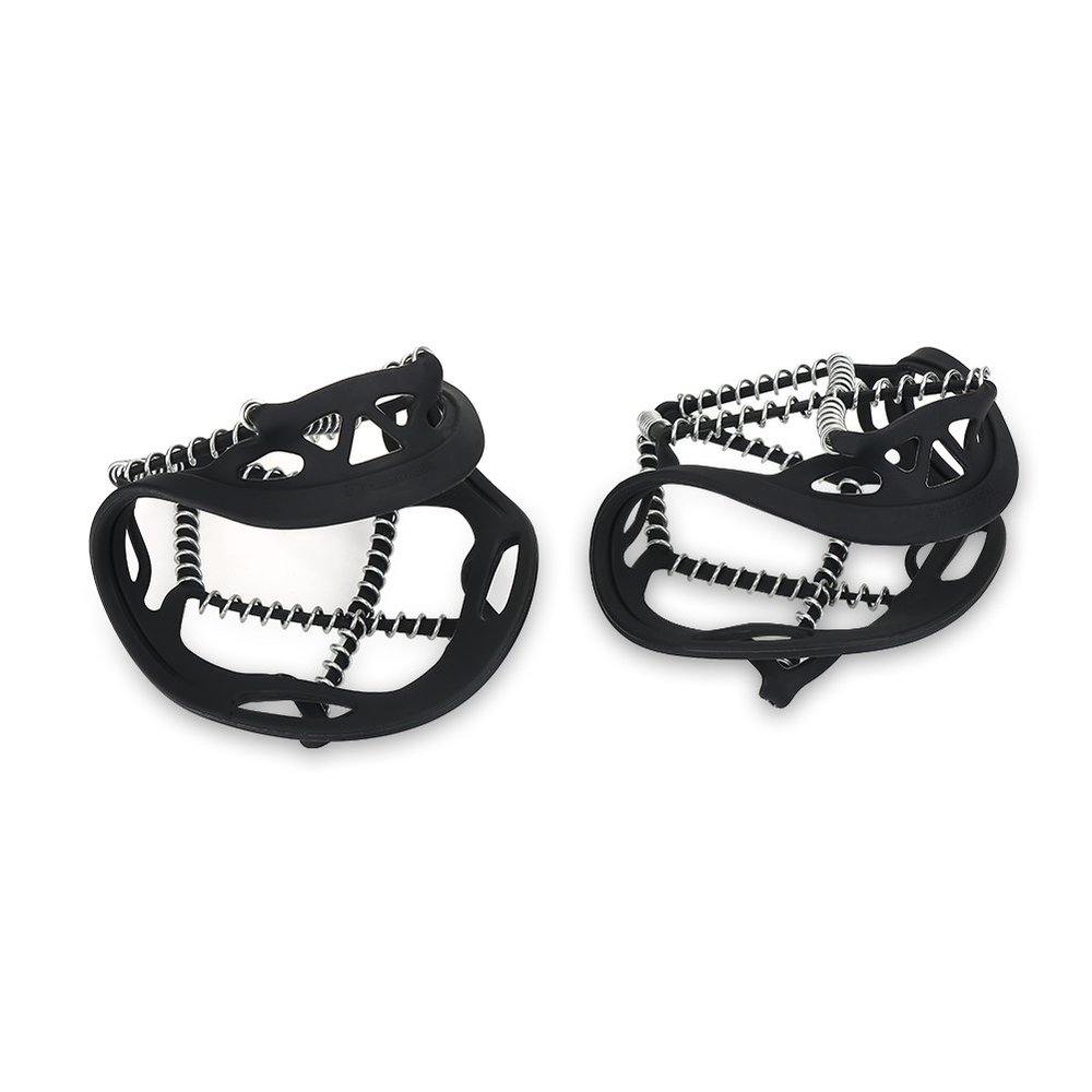 Crampons for Hiking Boots,Walk Traction Cleats for Walking on Snow and Ice,Crampons Upgraded Ice Snow Grips Traction Cleats System Safe Protect for Walking, Jogging
