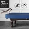 BEARCOVER Heavy Duty Leatherette Billiard Pool Table Cover, Waterproof & Tearproof Cover for Pool Table 7/8/9FT (7 Feet/Blue) view 4