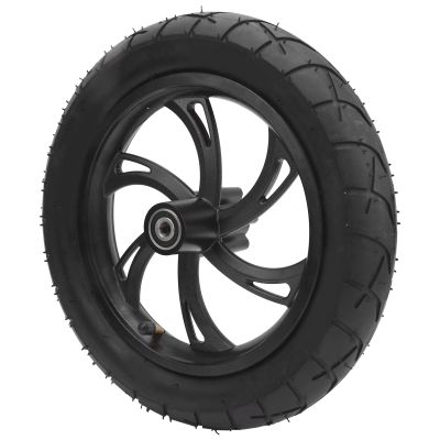 VBESTLIFE 12.5inch Replacement Wheels, Non Slip Rubber Tire Tube with Alloy Rims for Electric Scooter