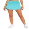 Bally Total Fitness Women's Alvy High Rise Skort, Aquarelle, Large
