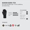 Dakine Baron Gore-Tex Trigger Mitt - Black, Medium view 3