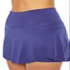 Bally Total Fitness Women's Alvy High Rise Skort, Navy Blue, Large view 2