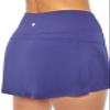 Bally Total Fitness Women's Alvy High Rise Skort, Navy Blue, Large view 4