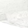 Allegra K Elegant Lace Blouse for Women's Semi Sheer 3/4 Sleeve Off Shoulder Peplum Top Small White view 4