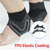 Ankle Brace for Man & Women, 1 Pair Ankle Support Sports Accessories, Foot Bandage with Adjustable Compression Strap, Suitable for Rugby, Basketball, Football or Running Etc... (M) view 4